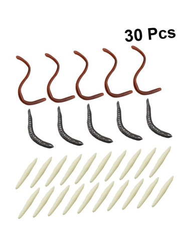 VICASKY 30pcs Props de Broma Realistas para Halloween PVC