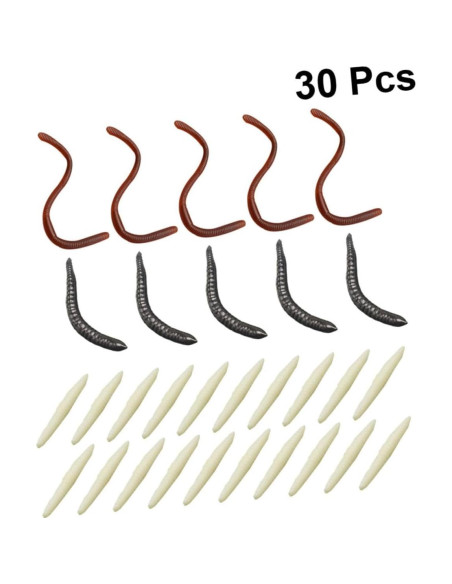 VICASKY 30pcs Props de Broma Realistas para Halloween PVC VICASKY 30pcs Props de Broma Realistas para Halloween PVC