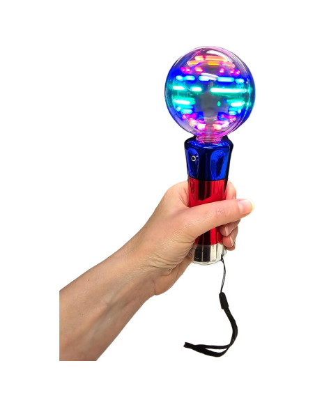 Varita Mágica Iluminada Zugar Land 19 cm LED Colorido Varita Mágica Iluminada Zugar Land 19 cm LED Colorido