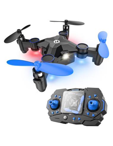 Dron Mini Holy Stone HS190 Plegable para Niños Azul