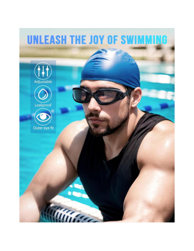 Gafas de natación Vegemono SWG unisex anti-vaho UV400