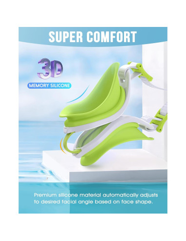 Gafas de natación Vegemono SWG unisex anti niebla UV400