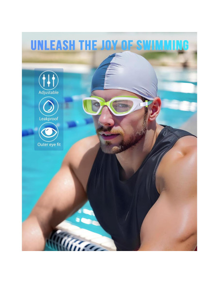 Gafas de natación Vegemono SWG unisex anti niebla UV400 Gafas de natación Vegemono SWG unisex anti niebla UV400