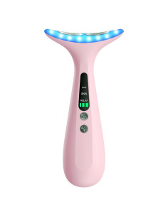 Masajeador Facial y de Cuello Shenzen - Rosa Pálido - 3 Modos