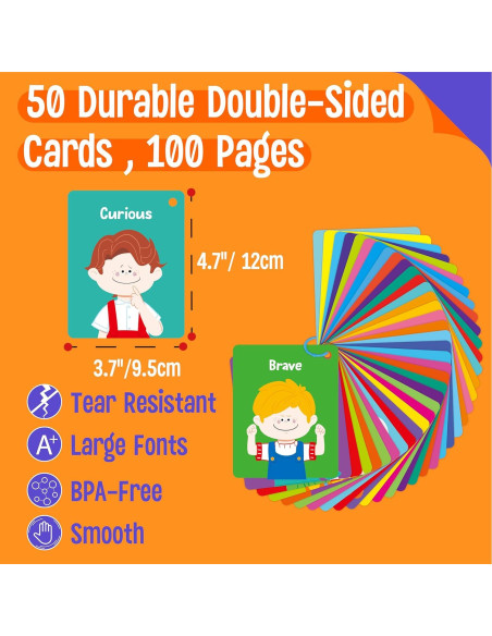 Tarjetas de Emociones SpriteGru 50 Sentimientos para Niños Tarjetas de Emociones SpriteGru 50 Sentimientos para Niños