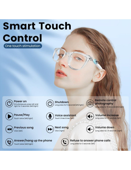 Gafas Inteligentes Yeabomy Bluetooth Lentes Foto-cromáticos Gafas Inteligentes Yeabomy Bluetooth Lentes Foto-cromáticos