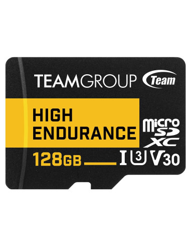 TEAMGROUP 128GB Micro SDXC UHS-I V30 4K Tarjeta de Memoria
