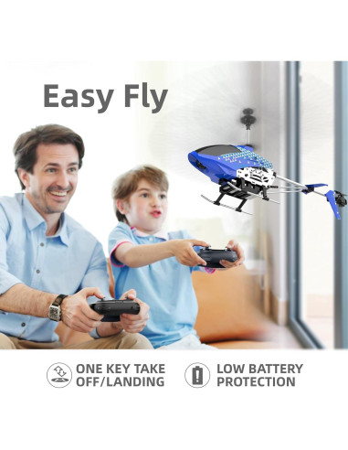 Helicóptero RC Udirc U12S con Cámara y Control APP