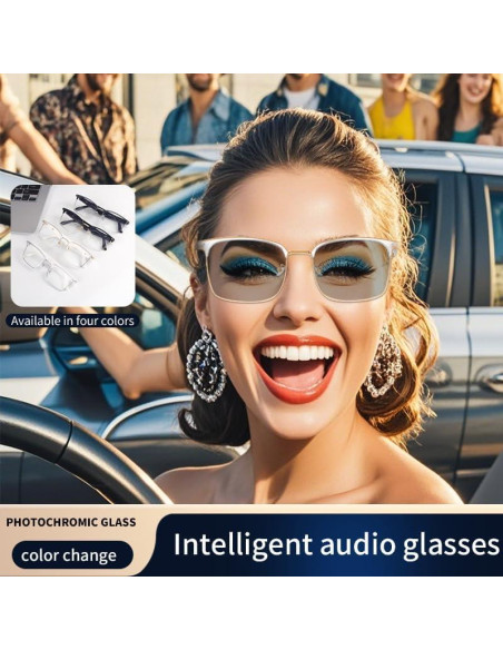 Gafas Inteligentes Bluetooth M9 Pro Lentes Polarizadas UV400 Gafas Inteligentes Bluetooth M9 Pro Lentes Polarizadas UV400