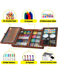 Kit de Arte KINSPORY L137 con 139 Suministros Creativos 2