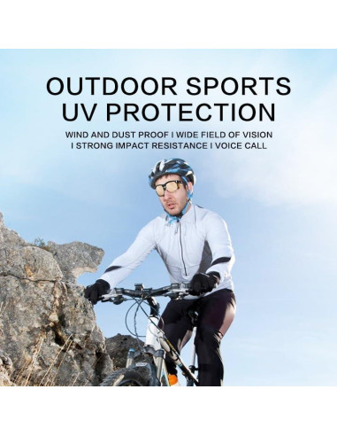 Gafas de Sol Inteligentes M9 Pro Bluetooth UV400 Ajustables