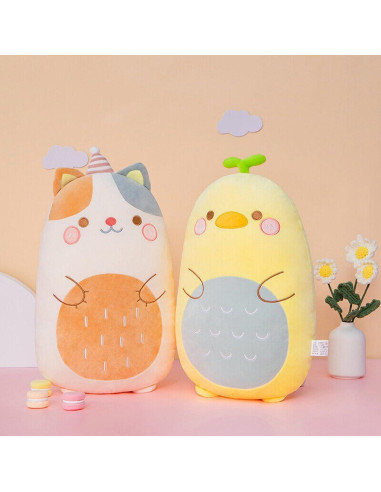 Pato de Peluche Kekeso 60cm Almohada Suave para Niños