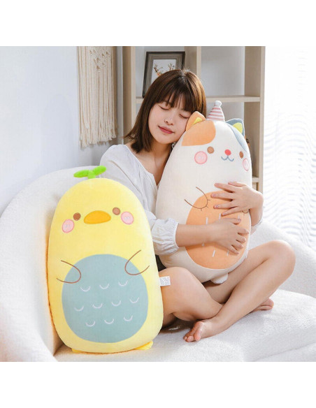 Pato de Peluche Kekeso 60cm Almohada Suave para Niños Pato de Peluche Kekeso 60cm Almohada Suave para Niños