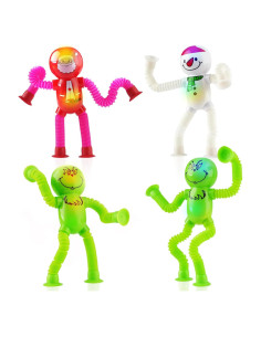 Tuberías Sensory de Navidad Witmelt 4 Pcs Juguetes Antiestrés