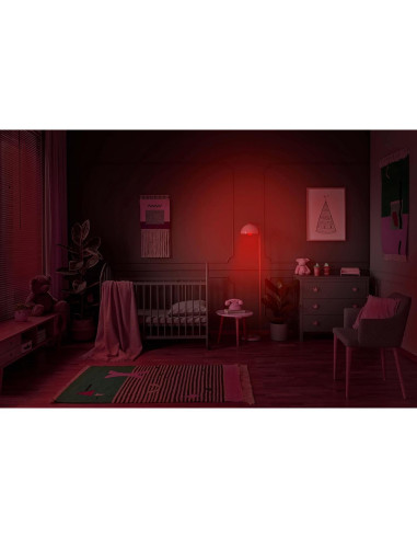 Bombilla LED Hooga Sleep 7W Luz Nocturna Roja 625nm