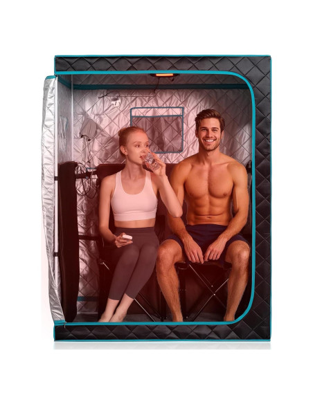 Sauna Portátil Smartmak HL-Infrared2 para 2 Personas Sauna Portátil Smartmak HL-Infrared2 para 2 Personas