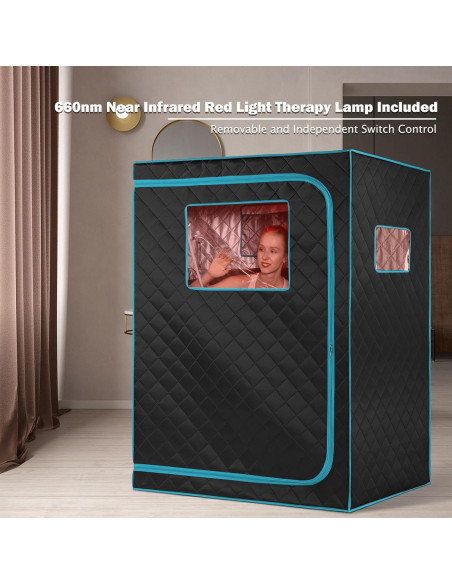 Sauna Portátil Smartmak HL-Infrared2 para 2 Personas Sauna Portátil Smartmak HL-Infrared2 para 2 Personas