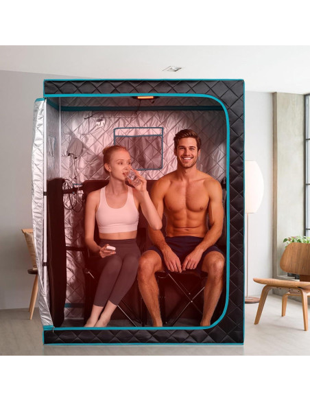 Sauna Portátil Smartmak HL-Infrared2 para 2 Personas Sauna Portátil Smartmak HL-Infrared2 para 2 Personas