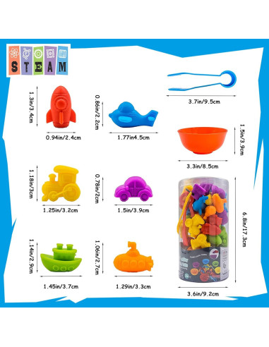 Juguete Educativo Unique Kids - Juego de Clasificación de Colores