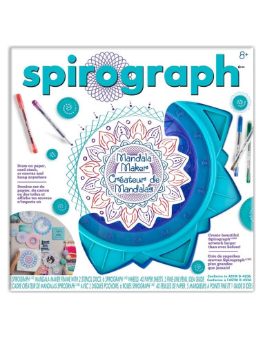 Creador de Mandalas Spirograph - Arte fácil para niños 8+