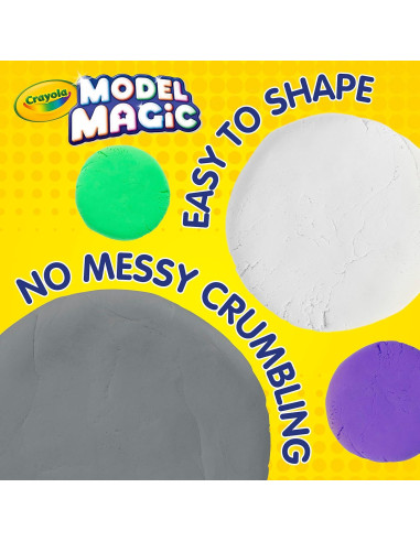 Crayola Model Magic Gris 113.4g - Material de Modelado Seguro