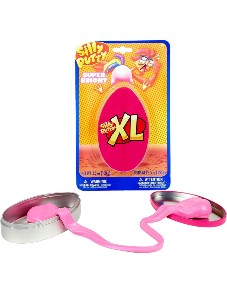 Silly Putty Crayola XL Colores Neón 100g Juguete Antiestrés Silly Putty Crayola XL Colores Neón 100g Juguete Antiestrés