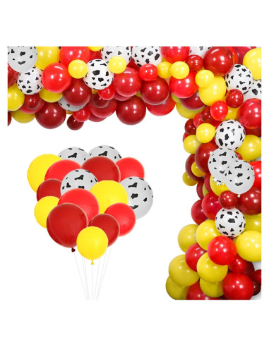 Kit de Arco de Globos de Vaca KEFAN - Decoración Fiesta Cumpleaños