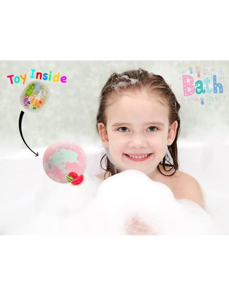 Set de Bombas de Baño Sorpresa MADO con Pulseras para Niñas Set de Bombas de Baño Sorpresa MADO con Pulseras para Niñas