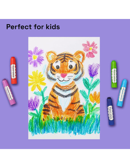 ARTISTRO Pintura Tempera Lavable 36 Barras para Niños ARTISTRO Pintura Tempera Lavable 36 Barras para Niños