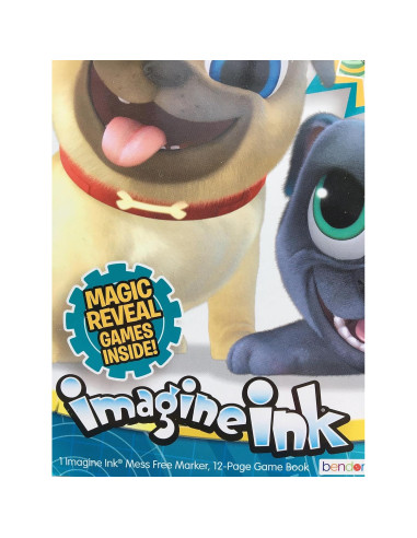 Libro de Juego y Pintura Mágica Bendon Puppy Dog Pals