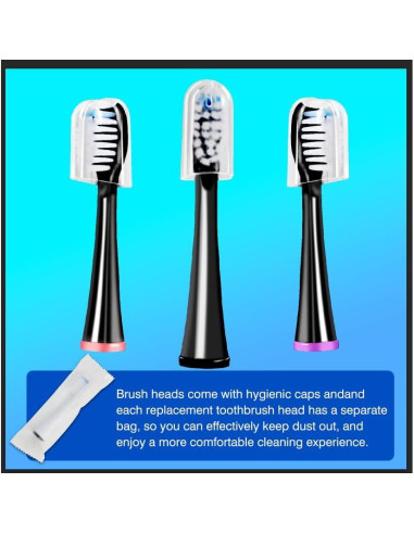 Cabezas de Repuesto WaterPik Sonic Fusion 3 Unidades