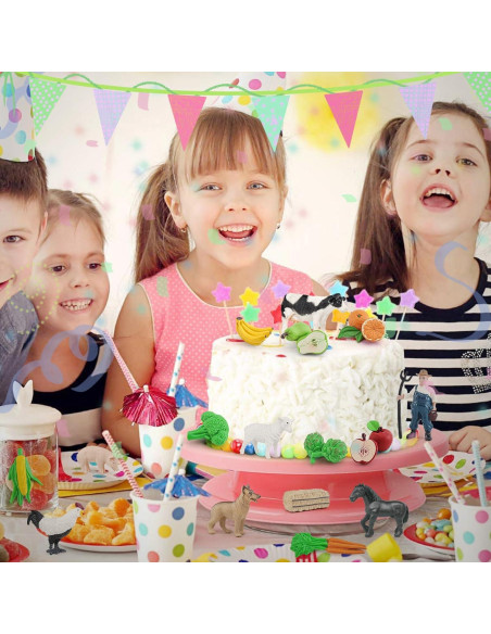 Conjunto de Animales de Granja 16PCS LC JoyCre para Niños Conjunto de Animales de Granja 16PCS LC JoyCre para Niños