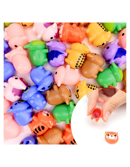 Figuras de Animales en Forma de Bellota Entervending - 25 Piezas Figuras de Animales en Forma de Bellota Entervending - 25 Piezas
