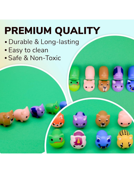Figuras de Animales en Forma de Bellota Entervending - 25 Piezas Figuras de Animales en Forma de Bellota Entervending - 25 Piezas