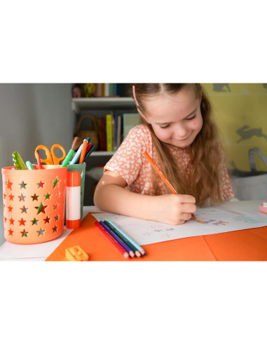 Lápices de Colorear BIC Kids Tropicolors - Estuche 24 Colores