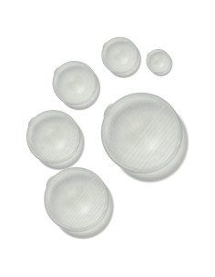 Tapas Reutilizables Estirables GIR 6 Piezas Redondas Escarcha