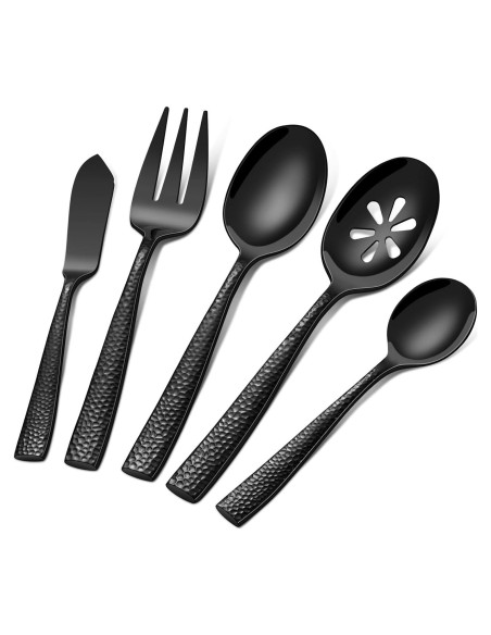 Juego de Utensilios de Servicio Ollex 5 Piezas Acero Inoxidable Juego de Utensilios de Servicio Ollex 5 Piezas Acero Inoxidable
