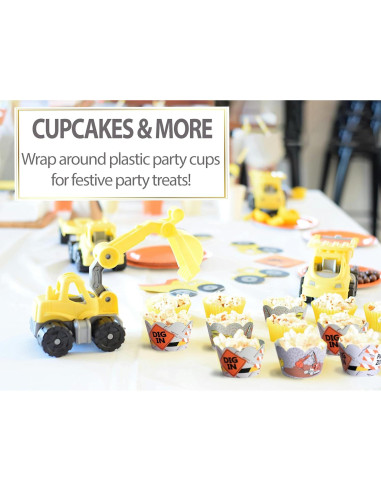 Fundas para Cupcake Confetti Couture 24 Pzas Reversibles