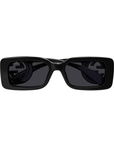 Gafas de sol Gucci para mujer rectangulares 54mm negras