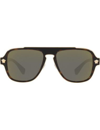 Gafas de sol Versace VE 2199 Havana oscuro 56mm espejo