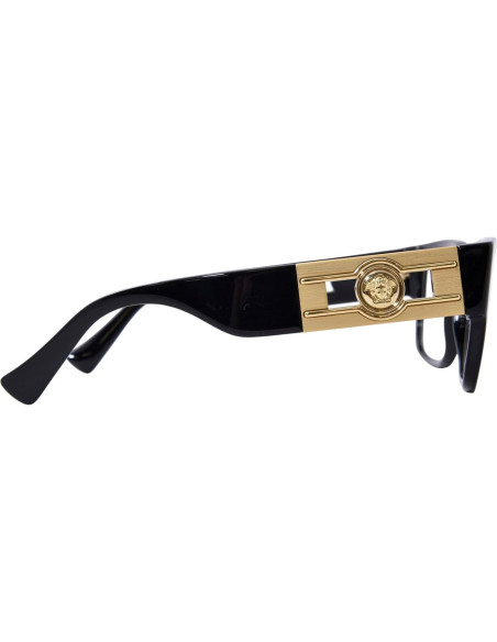 Gafas de Sol Versace VE 3350 Negro Oro 55-18-140 Hombres Gafas de Sol Versace VE 3350 Negro Oro 55-18-140 Hombres