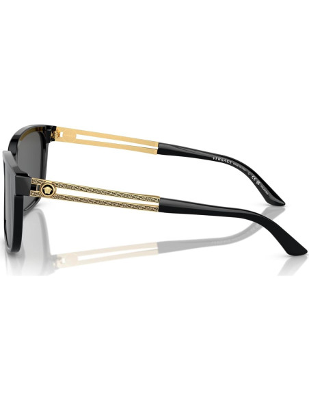 Gafas de sol Versace VE4307 Acetato Negro Lente Gris Gafas de sol Versace VE4307 Acetato Negro Lente Gris