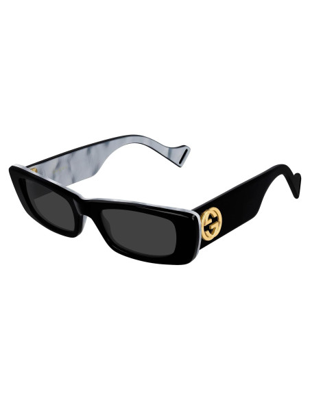 Gafas de Sol Gucci GG0516S 100% UV Negro Brillante Gafas de Sol Gucci GG0516S 100% UV Negro Brillante