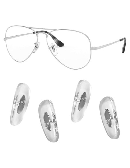 Almohadillas de nariz Ray-Ban Aviator 16 mm Silicona Almohadillas de nariz Ray-Ban Aviator 16 mm Silicona