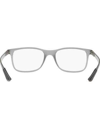 Montura Gafas Ray-Ban Rx8903 Cuadradas Gris Mate 55mm
