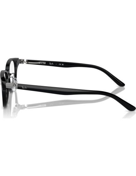 Gafas de Prescripción Ray-Ban RX5427D Rectangulares Negras Gafas de Prescripción Ray-Ban RX5427D Rectangulares Negras