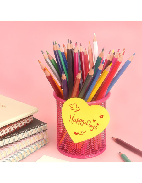 Notas Adhesivas Corazón SIMONA 8 Colores Brillantes 75 Hojas Notas Adhesivas Corazón SIMONA 8 Colores Brillantes 75 Hojas