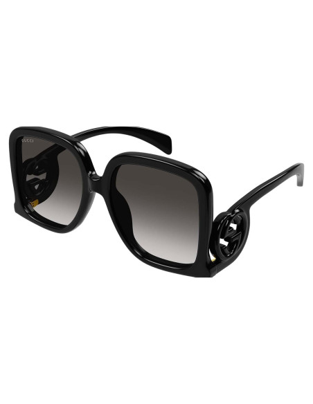 Gafas de sol Gucci GG1326S Negro/Gris 58/19/140 para mujeres Gafas de sol Gucci GG1326S Negro/Gris 58/19/140 para mujeres