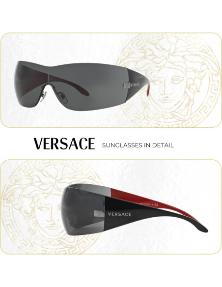 Gafas de sol Versace VE2054 Unisex con kit de cuidado Gafas de sol Versace VE2054 Unisex con kit de cuidado