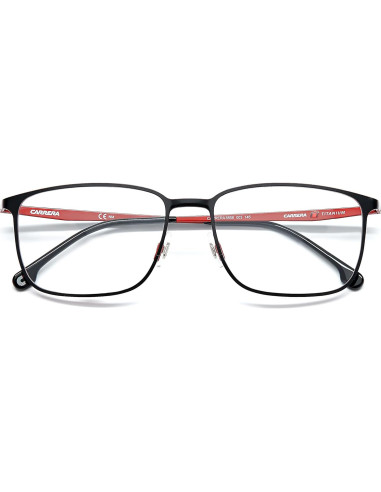 Montura Gafas Rectangulares Carrera 56mm Negro Mate